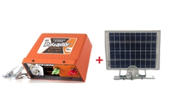 Electrificador 30km + Pantalla 10w + Soporte