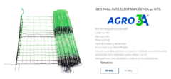 Red Para Aves Electroplastica X 25mt