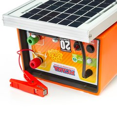 Electrificador Picana® SOLAR COMPACTO 20 (20km) bateria incorporada en internet