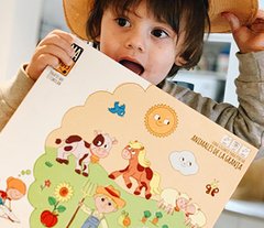 Lona Gigante lavable para pintar "La Granja" en internet