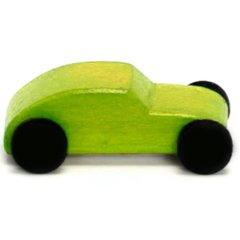 Autos de Madera Montessori / Waldorf (greenish coupe) - comprar online