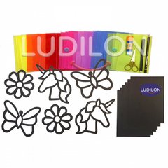 Vitrales de Unicornios, Flores y Mariposas en internet