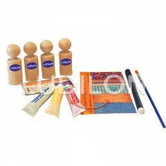 Peg Dolls de Madera Montessori / Waldorf en internet