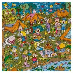 Rompecabezas "El Camping" (100 piezas) en internet
