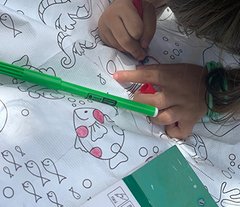 Lonita lavable para pintar "Mar" - comprar online