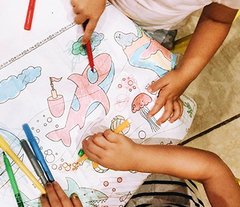 Imagen de Lonita lavable para pintar "Mar"