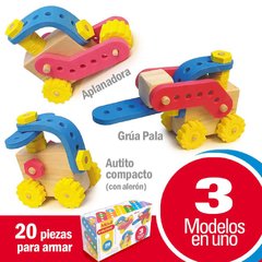 Mini Juego para diseñar, armar y jugar (3 en 1)