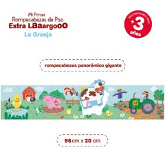 Imagen de Rompecabezas Extra Laaargo de "La Granja".