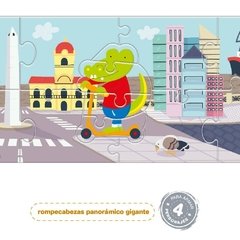Rompecabezas Extra Laaargo de "La Ciudad". - comprar online