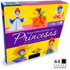Juego de Memoria Flores y Princesas