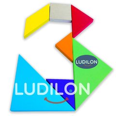 Imagen de Tangram de Madera Montessori / Waldorf