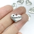 DIJE FUNDICION CORAZON FLOWER x10 unidades - comprar online