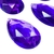 GEMA GOTA FACETADA 20x32 VIOLETA en internet