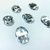 GEMA OVALADA FACETADA 18x25 PLATA - comprar online