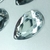 GEMA GOTA FACETADA 20x32 PLATEADO - comprar online