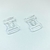 BROCHE de 11mm TRANSPARENTE