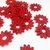 FLORES PLANAS ROJO x50 unidades - comprar online