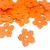 FLORES PLANAS NARANJA x50 unidades - comprar online