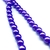 PERLAS DE VIDRIO VIOLETA N°6/N°8 en tira