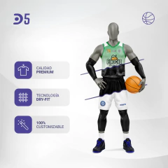 Pack 7 - Básquet modelo Nankín claro en internet