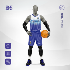 Pack 5 - Básquet modelo Pekín oscuro