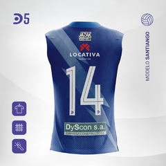 Pack 4 - Voley modelo Santiago oscuro - comprar online