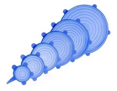 Imagen de TAPAS DE SILICONA x 6