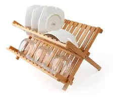 SECAPLATOS ESCURRIDOR BAMBÚ - comprar online