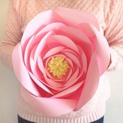 Flor de Papel Gigante Rosetón en internet