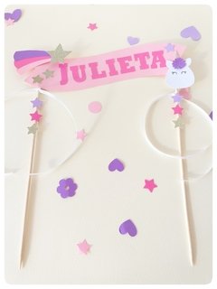 Cake Topper Banner - comprar online