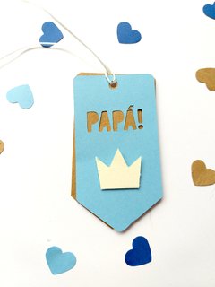 TAGS DOBLES CON CALADO Y APLIQUE 3D - comprar online