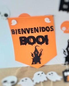 CARTEL BIENVENIDA HALLOWEEN en internet