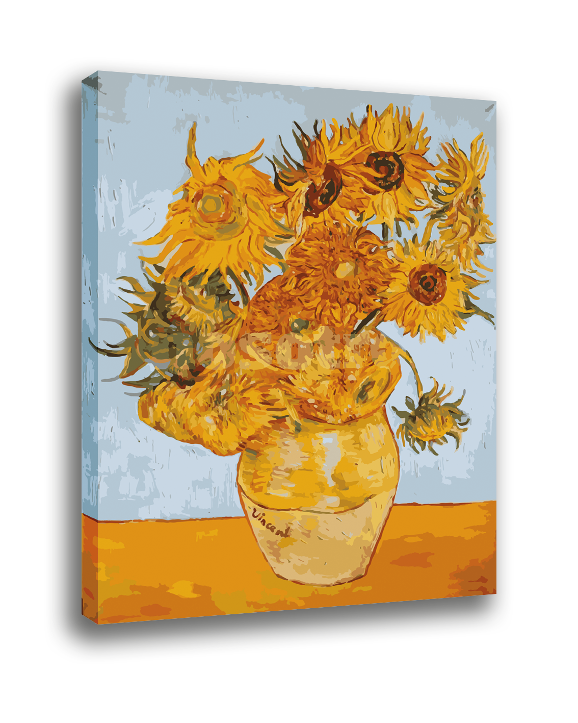 Los Girasoles de Van Gogh - Pinta por números!