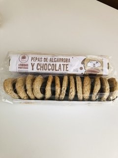 PEPAS ALGARROBA Y CHOCOLATE NEGRO 250GR