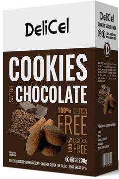GALLETITAS DELICEL CHOCOLATE SIN TACC 200GR
