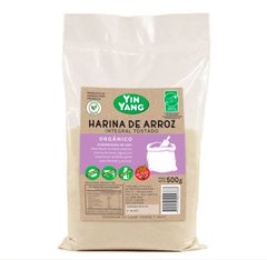 HARINA DE ARROZ INTEGRAL ORGANICA 500GR