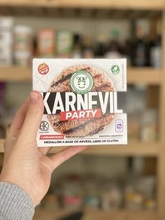 MEDALLON KARNEVIL PARTY (SIMIL CARNE) 4 UNID