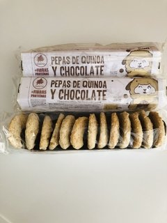 PEPAS QUINOA Y CHOCOLATE NEGRO 250GR