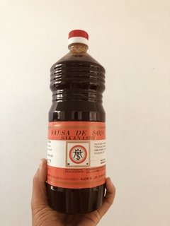 SALSA DE SOJA ROJA SAKANASHI 1000CC