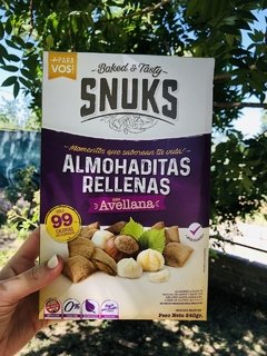 ALMOHADITAS SIN TACC SNUKS RELLANAS AVELLANAS 240GR
