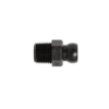 12 MPT CONNECTOR. BLACK