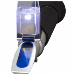 Refractometer led