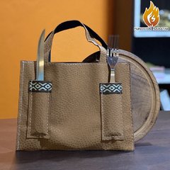 Estuche para plato y cubiertos
