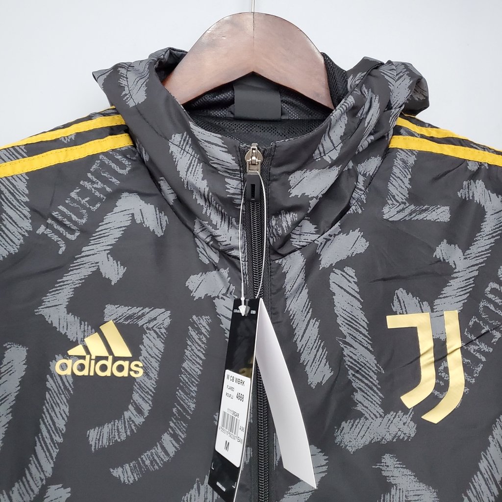 corta vento juventus branco