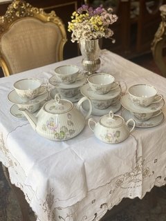 Conjunto para chá em porcelana Bavária