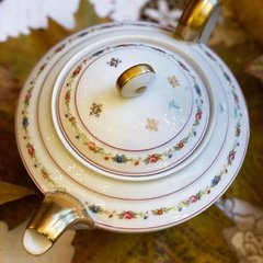 Serviço para chá Art Déco em porcelana Limoges