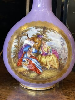Imagem do Par de vasos em porcelana Meissen - Século XIX
