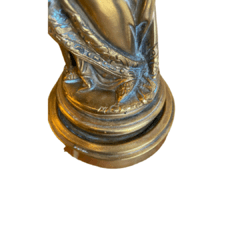 Imagem do Escultura em bronze “Chant de la Fileuse” de Maurice C. Favre (1875 - 1919)
