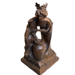 Escultura francesa em petit bronze Lucien E. Alliot - comprar online