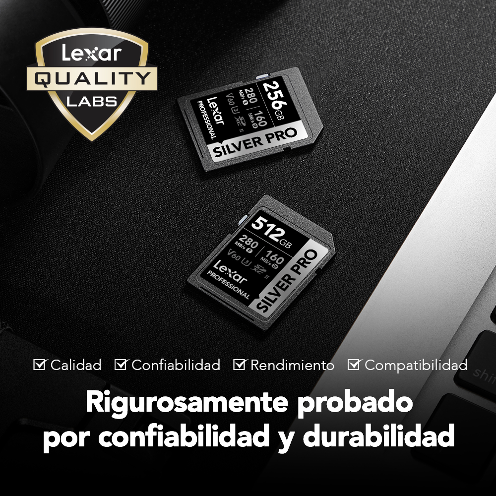 Tarjeta de memoria Lexar Silver Pro MEGA-IMPORT Argentina